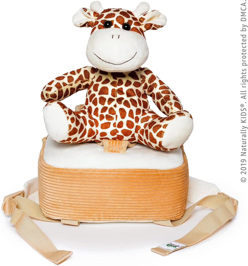 Giraffe Backpack, Giraffe Toys for Kids 3-5, Toddler Stuffed Animal Gifts for 2 3 4 5 Year Old Girl Boy